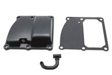 Load image into Gallery viewer, Black MOTORSHOP M8 transmission top cover kit for vehicle transmission system, includes durable metal components.