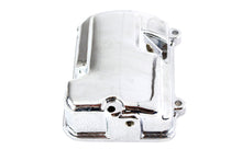 Load image into Gallery viewer, Motorshop chrome transmission top cover showing a shiny, reflective finish on the transmission component.