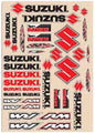 N-Style Suz Univ Kit V.3 decals set featuring graphics and stickers for motorcycle customization.