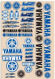 N-Style Yam YZ Universal Kit V.3 decals, graphic stickers for motorcycle customization, featuring bold design and vibrant colors.