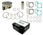 NAMURA Top End Kit for Kawasaki and Suzuki, includes piston components with 81.96mm size and 11:1 compression ratio.