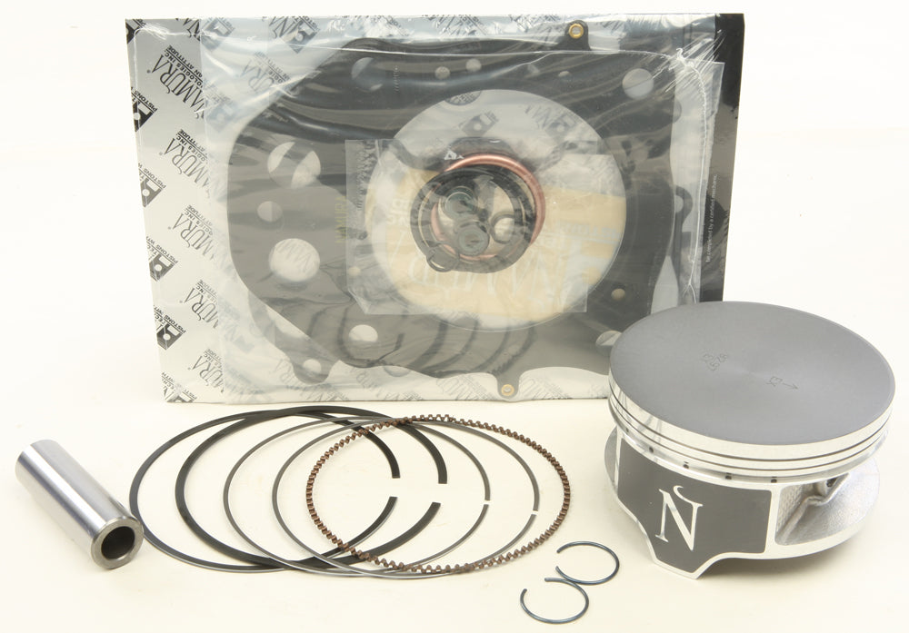 NAMURA Top End Kit for Honda, includes piston components with 92.97mm size, +1.00 clearance, 11:1 compression ratio, engine parts
