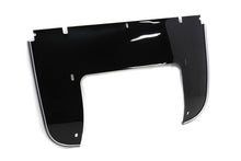 Load image into Gallery viewer, Beaded lower windshield for sissy bar by National Cycle, black, with decorative bead detailing on motorcycle accessory.