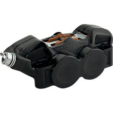 Load image into Gallery viewer, ARLEN NESS 4 PISTON RADIAL CALIPERS BLACK (100MM) - The Speed Shop Canada