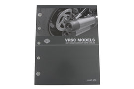 OE Factory Spare Parts Book for 2007 VRSC