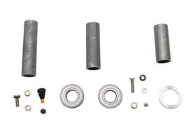 OE front wheel hub bearing kit for wheel and tire, includes bearing components for vehicle maintenance and replacement.
