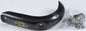 P3 brand heat shield for exhaust system, made of durable carbon fiber, with a sleek black finish.
