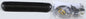 P3 brand heat shield for exhaust, made of carbon fiber, 7-inch universal fit, designed to protect and enhance exhaust systems.