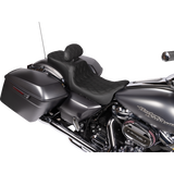 DRAG PERFORMANCE PREDATOR 2UP SEAT C/W BR HARLEY DAVIDSON BAGGER 08-23