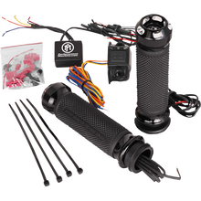 Load image into Gallery viewer, PERFORMANCE MACHINE HEATED APEX GRIPS HARLEY DAVIDSON MODELS - The Speed Shop Canada