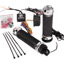 Load image into Gallery viewer, PERFORMANCE MACHINE HEATED APEX GRIPS HARLEY DAVIDSON MODELS - The Speed Shop Canada