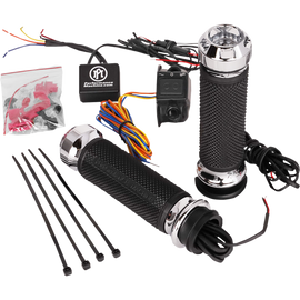 PERFORMANCE MACHINE HEATED APEX GRIPS HARLEY DAVIDSON MODELS - The Speed Shop Canada