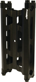 Powermadd Wide Pivot Riser 8-inch with bolts and clamps, motorcycle handlebar risers for improved comfort and control.