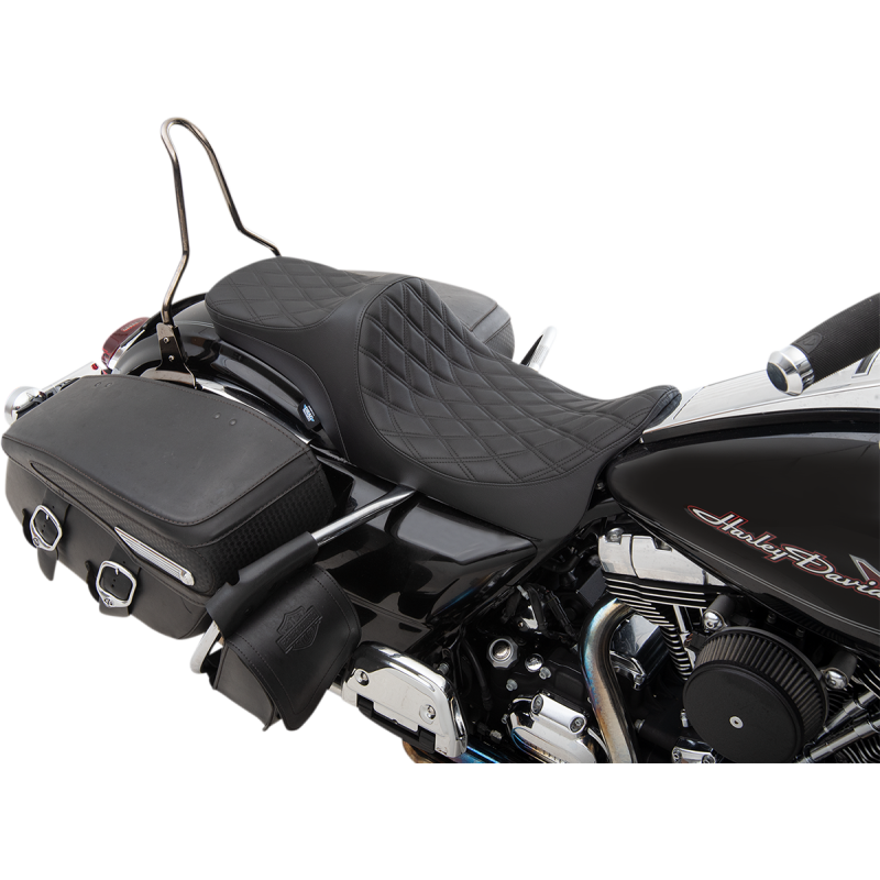 PREDATOR 3 SEATS EXTENDED REACH  HARLEY DAVIDSON BAGGERS 97-24 - The Speed Shop Canada