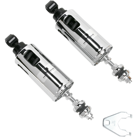 PROGRESSIVE 422 SERIES SHOCKS CHROME HARLEY SOFTAILS 00-17 - The Speed Shop Canada