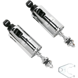PROGRESSIVE 422 SERIES SHOCKS CHROME HARLEY SOFTAILS 00-17