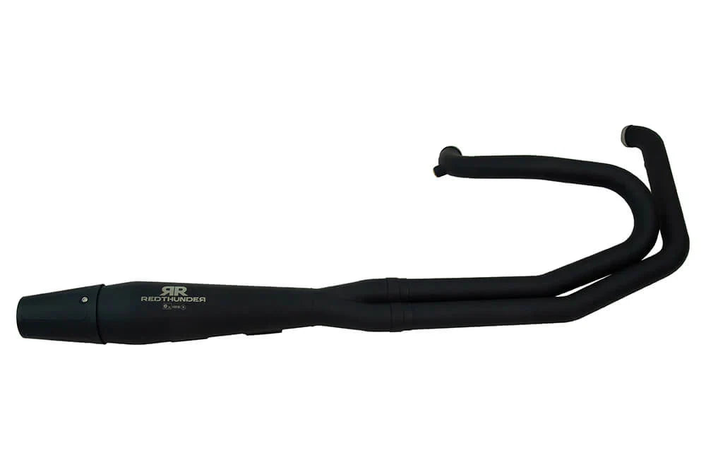 RED THUNDER 2:1 EXHAUST CLASSIC HARLEY DAVIDSON SOFTAILS 84-17 - The Speed Shop Canada