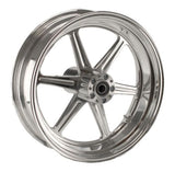 21x3.5' POLISHED FRONT REVOLVER WHEEL HARLEY DAVIDSON MODELS 00-25
