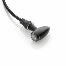 Load image into Gallery viewer, RIZOMA Club S black tail light and brake light for motorcycle, featuring sleek illumination design and compact build.