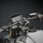 RIZOMA black drag handlebar with 22-29mm diameter, 755mm width, featuring a sleek design and durable construction.