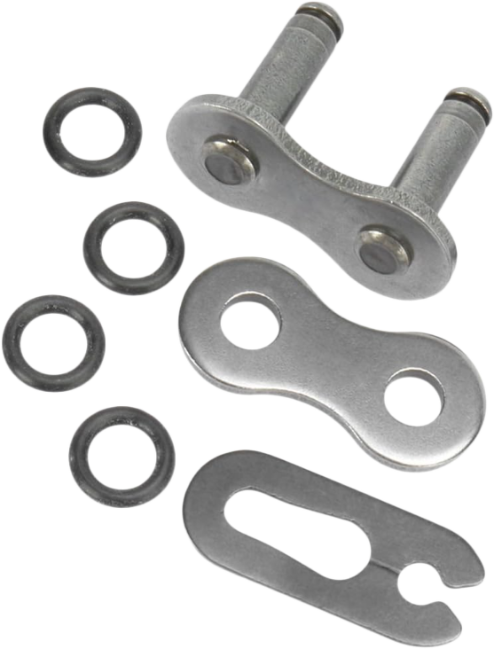 Steel Master Link 520so clip chain by RK EXCEL, showing the durable steel link with secure clip for heavy-duty applications.