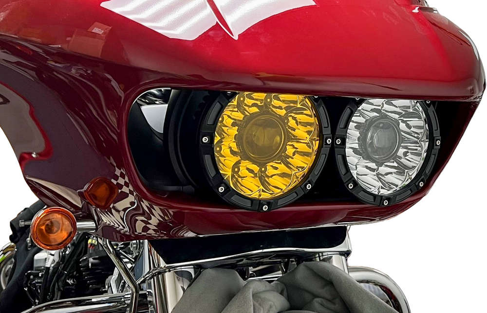 DB7 LED 7" HEADLIGHT KIT HARLEY ROADGLIDES 15-23 - The Speed Shop Canada