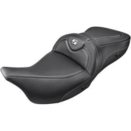 SADDLEMEN ROAD SOFA SEAT C/F HEATED HARLEY 08-24 BAGGERS - The Speed Shop Canada
