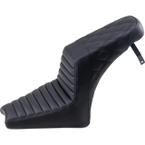 SADDLEMEN STEP UP SEAT BLACK TR/LAT INDIAN CHIEF BOBBER 22-25