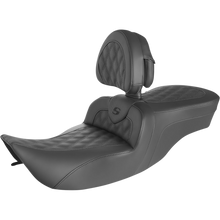 Load image into Gallery viewer, SADDLEMEN ROAD SOFA L/S SEAT WITH BACKREST HARLEY BAGGERS 97-07 - The Speed Shop Canada