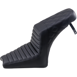 SADDLEMEN STEP UP SEATS BLACK TUCK ROLL/LATTICE INDIAN SCOUTS - The Speed Shop Canada