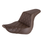 SADDLEMEN STEP UP SEAT BROWN L/S HARLEY SOFTAIL M8 FXLR/S/T FLSB - The Speed Shop Canada