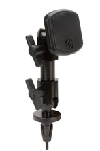 Load image into Gallery viewer, Scosche Terra Magicmount Pro fork stem accessory for vehicle mounts, shown attached to motorcycle handlebar.