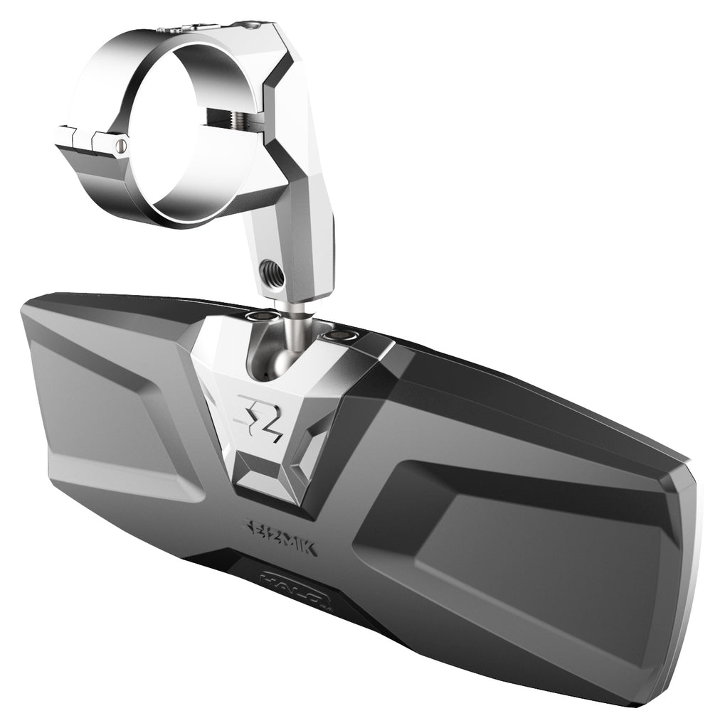SEIZMIK All Balls Halo RA Cast Rear Mirror 2.0-inch for motorcycles, featuring a durable design and chrome finish.