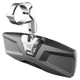 SEIZMIK All Balls Halo RA Cast Rear Mirror 2.0-inch for motorcycles, featuring a durable design and chrome finish.