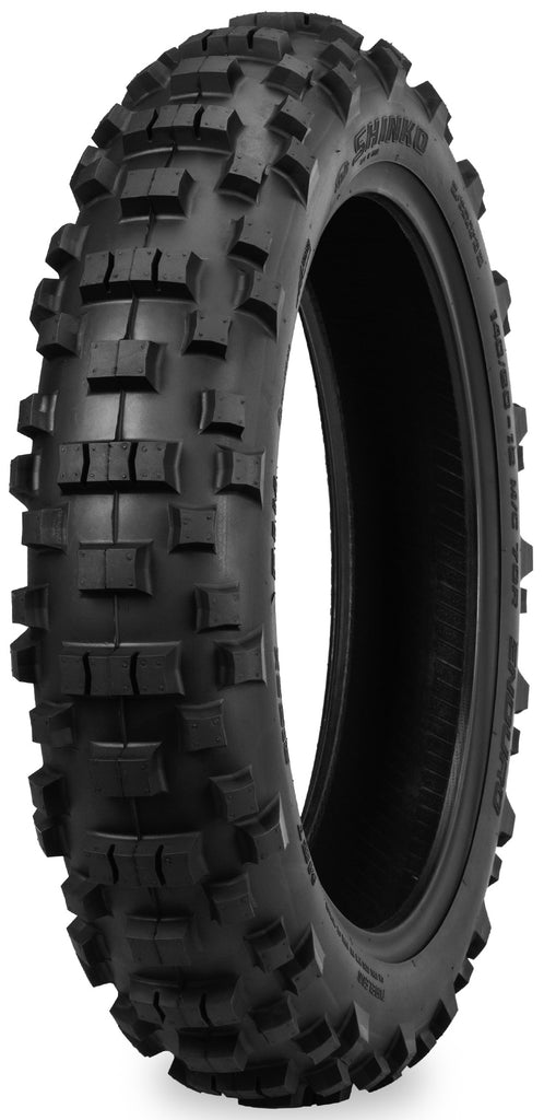 Shinko 216MX Series rear bias tire, 120/90-19 size, 66R, suitable for off-road motorcycles with tread pattern visible.