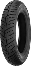 Load image into Gallery viewer, Shinko 425 Series front or rear motorcycle tire, 130/70-10 bias ply, tubeless, black rubber with tread pattern.