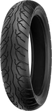 Load image into Gallery viewer, Shinko Tire 567 Series front 120/70-14 bias ply motorcycle tire with 55S speed rating, shown in a close-up image.
