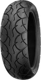 Shinko 568 Series rear motorcycle tire, 130/80-16 bias ply, 64P load rating, designed for reliable road performance.