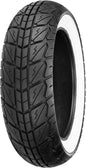 Shinko 723 Series Rear Bias Tire 130/70-12 with W/W 62P for scooters or small motorcycles, featuring tread pattern details.