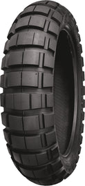 Shinko 805 Dual Sport Rear Tire 140/80-17 bias tire with tread pattern suitable for dual sport motorcycles.