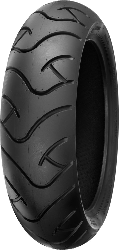 Shinko 881 Series Rear Tire 160/60ZR16 radial motorcycle tire with W speed rating, black tread, and sidewall details.