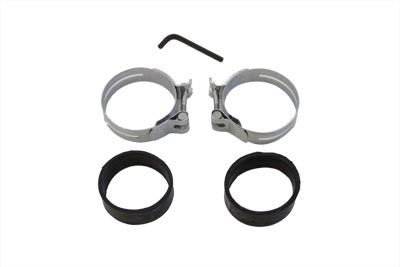 Chrome Intake Manifold Clamp Set