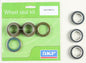 Rear SKF drive wheel seal kit with bearings, featuring durable rubber seals and metal bearings for vehicle wheel protection.
