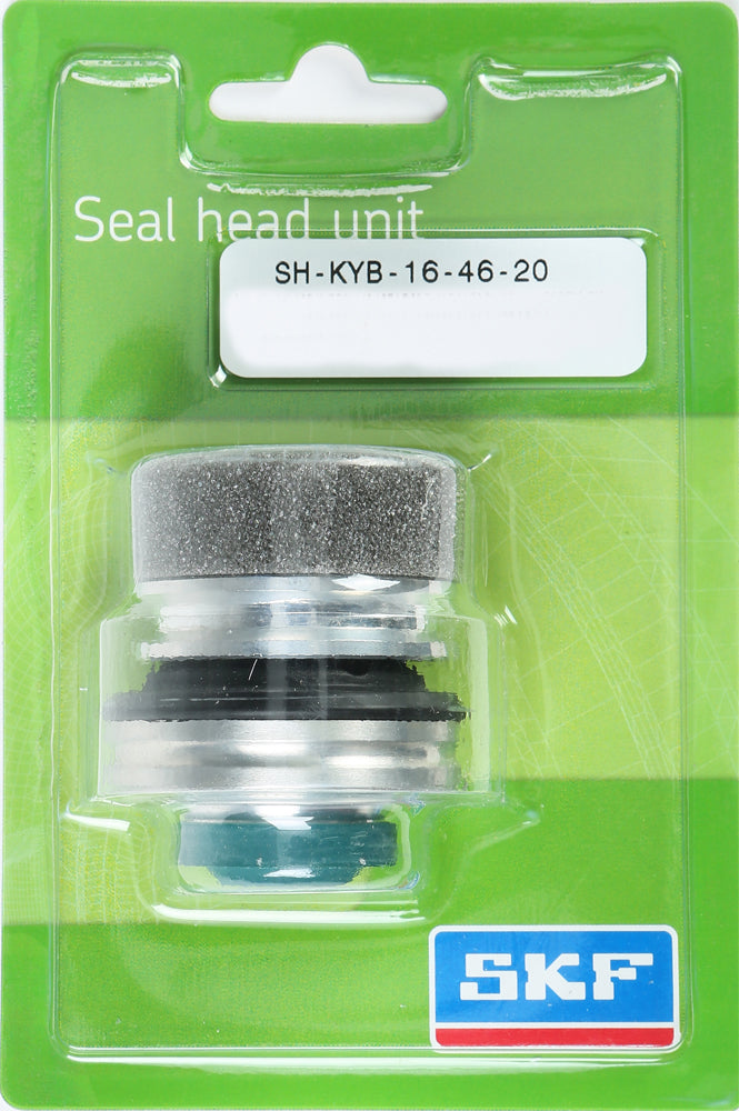 SKF 2.0 Shock Seal Head Complete for KYB Shock, suspension component with metal and rubber parts, used in vehicle shock absorbers