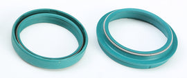 SKF Fork Seal Kit 48mm suspension component, showing the black rubber seals and metal clips for fork protection and sealing.