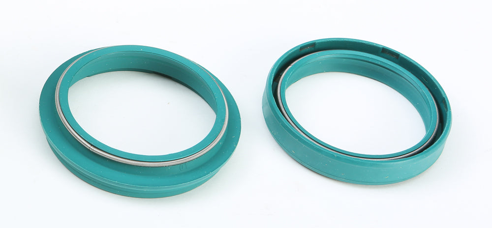 SKF suspension fork seal kit with 49mm seals, designed for motorcycle suspension forks, ensuring leak-proof performance.