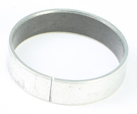 SKF outer fork bushing for suspension, 43mm diameter, shown in a close-up image highlighting the rubber and metal components.