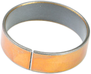 SKF outer fork bushing for suspension, 47mm with PTFE on external side, shown in black rubber and metal construction.