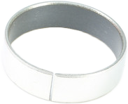 SKF outer fork bushing for suspension, 48mm size with PTFE on external side, shown in a close-up image.