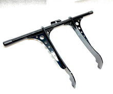 Load image into Gallery viewer, BK FRONT CRASHBAR BLACK HARLEY SOFTAILS 00-17 - The Speed Shop Canada